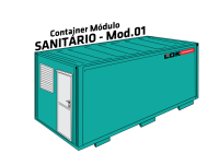 Container Módulo - Sanitário MOD.01